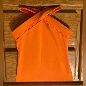 Criss cross tank top